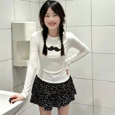 批发# 官图  莫代尔1*1随心裁260g  薄款/加绒 <b class='q'>长袖</b>T恤女<b class='q'>打底衫</b>