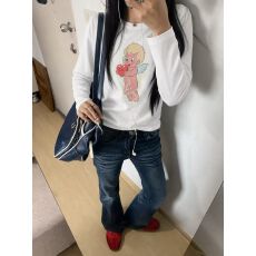 批发# 官图  莫代尔1*1随心裁260g  薄款/加绒 <b class='q'>长袖</b>T恤女<b class='q'>打底衫</b>