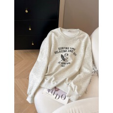 批发官图 实价 华棉复合-薄款/加绒 秋冬<b class='q'>装</b>加绒圆领卫衣女印花<b class='q'>宝宝</b>绒