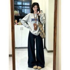 批发官图 实价 华棉复合-薄款/加绒 秋冬<b class='q'>装</b>加绒圆领卫衣女印花<b class='q'>宝宝</b>绒