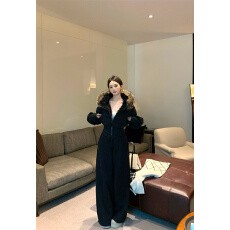 批发实拍实价  显瘦气质轻熟风毛茸茸休闲风冬少女感<b class='q'>套装</b>