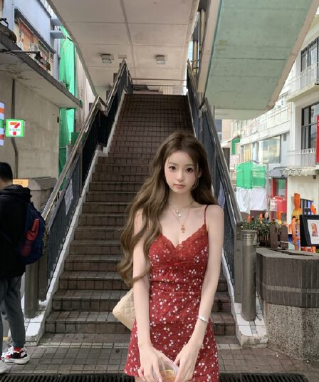 너 ~ 중 게으른 llan 꽃 와일드 초기 레몬 레트로 신선함 레이스 레이스 패치워크 꽃무늬 슬립 여성 드레스