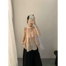 批发2026夏季新款韩系V领<b class='q'>吊带</b><b class='q'>背心</b>女夏季精致少女感气质百搭宽松上衣
