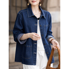 批发限价+12+小视频 牛仔衣外套女2026新款秋季女装宽松时尚洋气上衣
