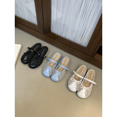 批发温柔小众仙女蝴蝶结圆头拖鞋女2026夏新款晚晚风镂空网纱低跟半拖