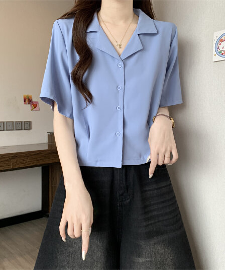 실사 정가 여름 새로운 한국 스타일 셔츠 루즈핏 불규칙 다용도 맨위