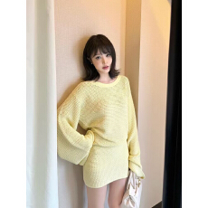 批发2025早秋新款茶系穿搭<b class='q'>连衣裙</b>辣妹一<b class='q'>字</b>肩长袖毛衣女包臀