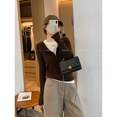 批发秋冬韩版双拉链圆领假两件设计安迪绒<b class='q'>毛衣</b>针织开衫外套