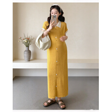 批发现2026新款<b class='q'>孕妇装</b>针织休闲韩版<b class='q'>孕妇</b><b class='q'>连衣裙</b>宽松<b class='q'>大码</b>懒人<b class='q'>孕妇</b><b class='q'>裙</b>