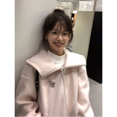 批发原版起版 钢扣 呢料 内夹棉  粉色外套女秋<b class='q'>冬</b>连帽长袖上衣