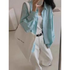 批发春夏秋季新款宽松设计感小众衬衣外套