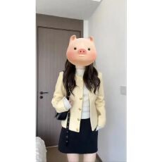 批发小香风外套法式潮流短款名媛千金上衣新款秋冬款开衫