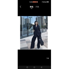 批发西装宽松黑色休闲外套女2026年秋季新款时尚气质双排扣百搭西服