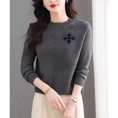 批发毛衣女秋冬新款<b class='q'>妈妈</b>内搭上衣简约短款针织打底衫