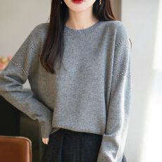 批发毛衣女2025新款<b class='q'>宽松</b>遮肚上衣时髦时尚洋气打底衫秋冬内搭短款