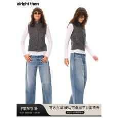 批发双色金属拉链<b class='q'>修身</b>正肩立领菠萝粗针收腰马甲