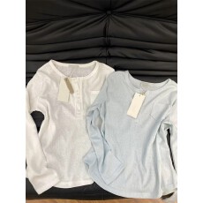 批发 广州面料 纽扣式半开领长袖防晒衣女宽松显瘦百搭上衣