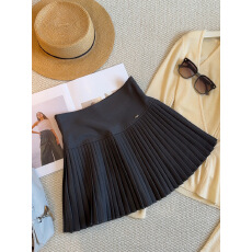 批发小个子防走光西装百褶<b class='q'>短裙</b>女2026春夏新款高腰显瘦百搭A字<b class='q'>半身裙</b>