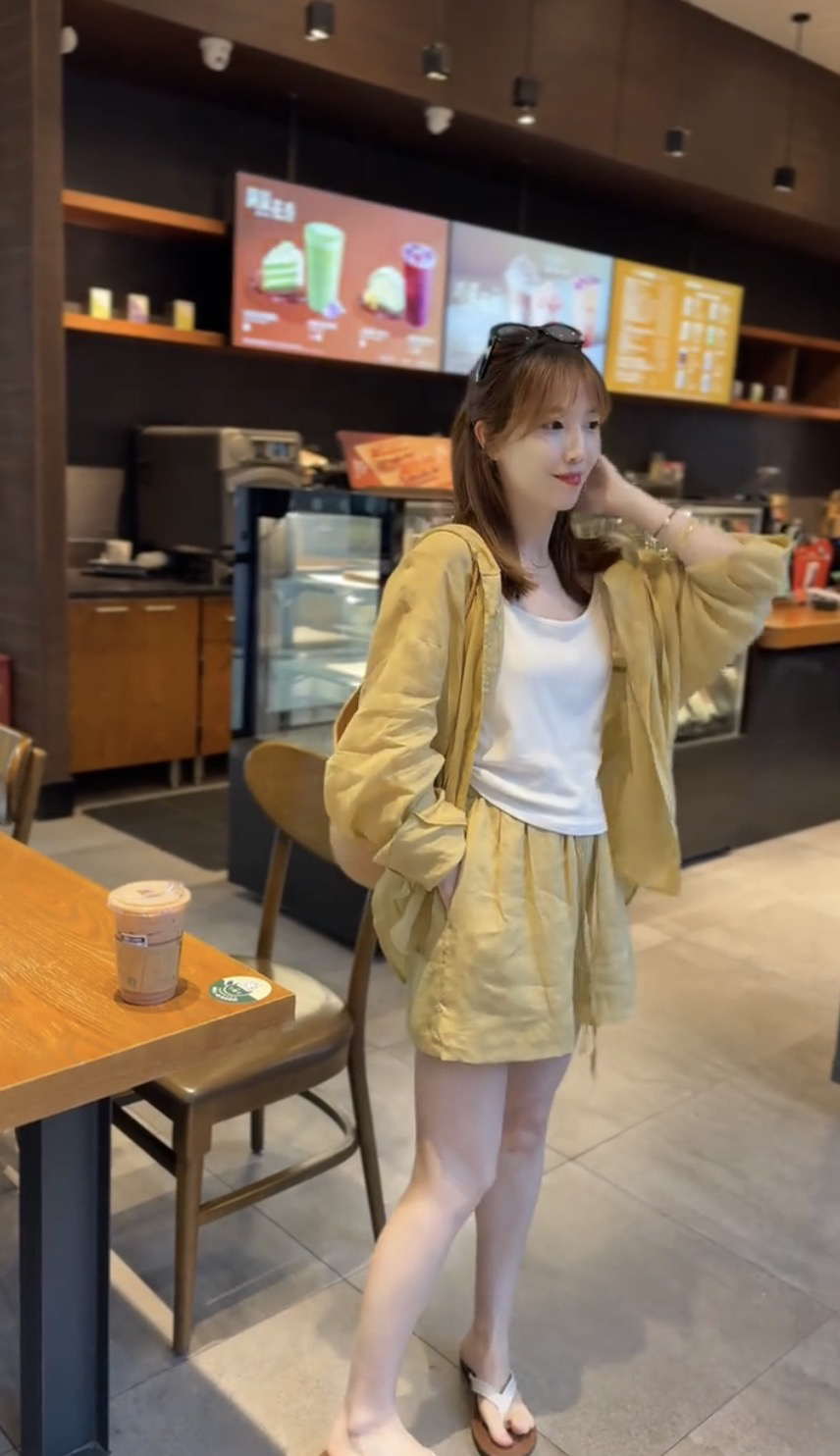 인력 섹션 여름 얇은 스타일 한 부서 후드 자외선 차단 셔츠 플러스 캐주얼 반바지 플러스 조끼 3종 세트