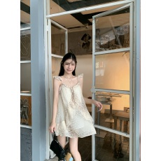 批发<b class='q'>实拍</b>实价  桀骜Honey 奶凶少女豹纹吊带飘逸小飞袖背心外穿