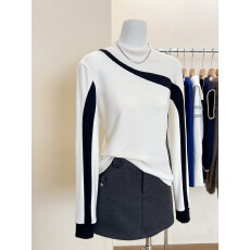 批发实拍~不撞款软糯慵懒风高级感超好看<b class='q'>白色</b><b class='q'>针织衫</b>女