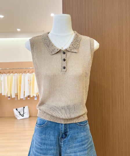 실사 오래된 돈 바람 POLO 칼라 니트 반팔 티셔츠 여성 여름 새로운 조수 브랜드 나가라. 외국 가스 작은 셔츠