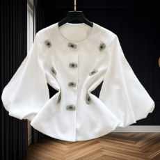 批发<b class='q'>欧美</b>风轻奢名媛高级感针织毛衣女冬季不规则简约拼接别致气质上衣