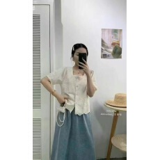 批发白水女 人鱼缪斯 海边度假连衣裙女夏新款气质褶皱显瘦包臀长裙