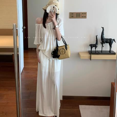 e go studio 아시아 인 얼어서 고움 세대 서울 느긋한 루즈핏 대 에디션 펌프 로프 칼라 대 치마 반 스커트 슬림해 보이는 세트