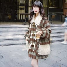 批发新款加厚棉衣女派克服冬季韩版女<b class='q'>中长款</b>大毛领羽绒棉服