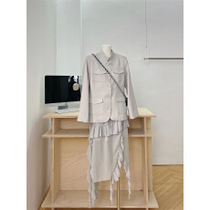 批发Leathercat高端小资外套女2026春季款气质高级感百搭显瘦<b class='q'>西装</b>外套