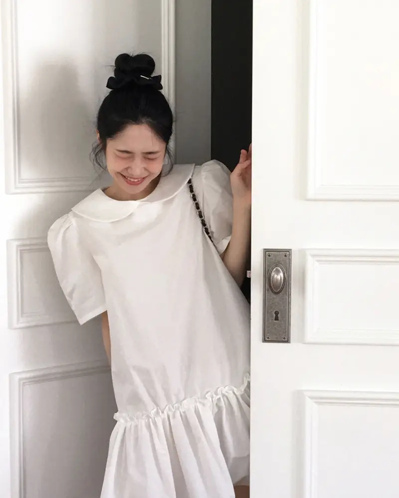 한국식 시크한 감성 데일리 원피스 상세 이미지 9