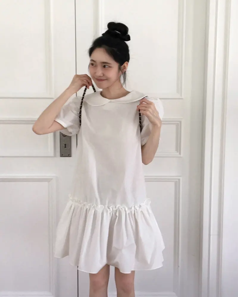 한국식 시크한 감성 데일리 원피스 상세 이미지 14