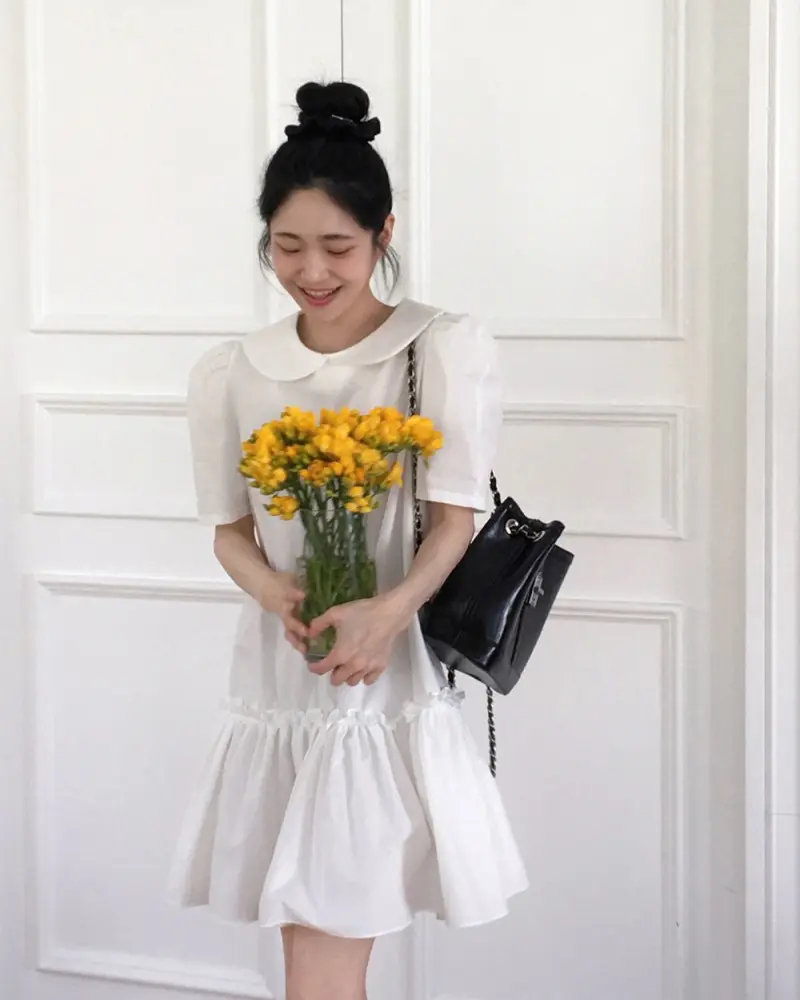 한국식 시크한 감성 데일리 원피스 상세 이미지 15