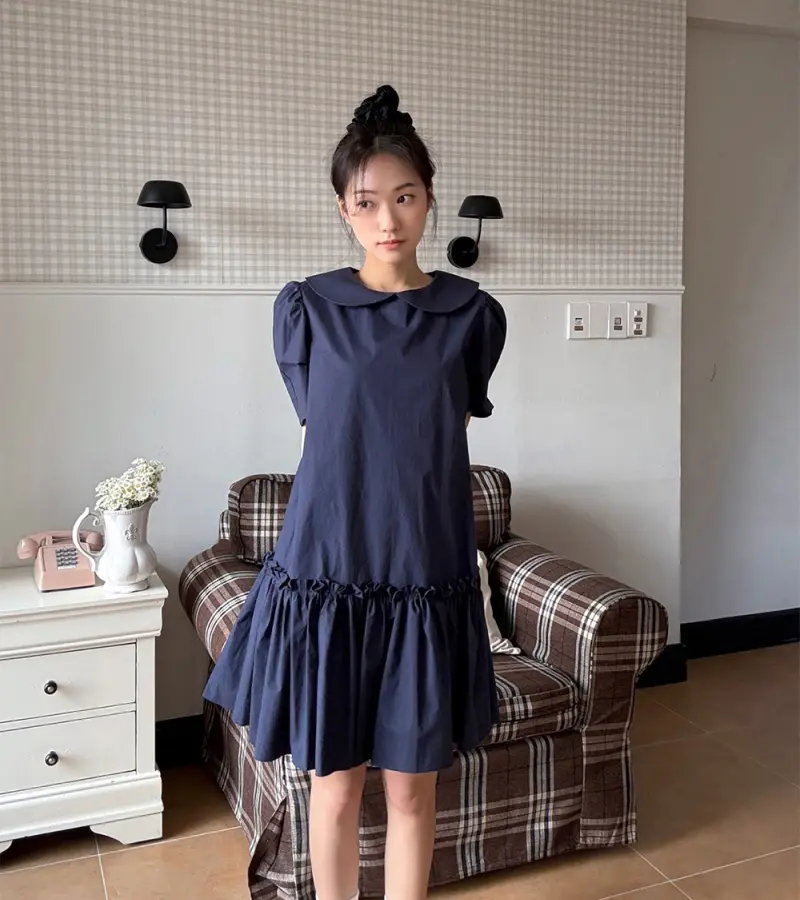 한국식 시크한 감성 데일리 원피스 상세 이미지 16