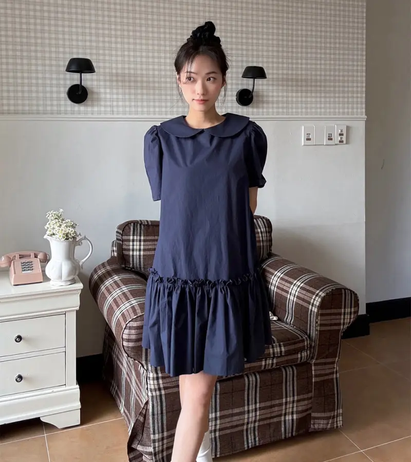 한국식 시크한 감성 데일리 원피스 상세 이미지 17