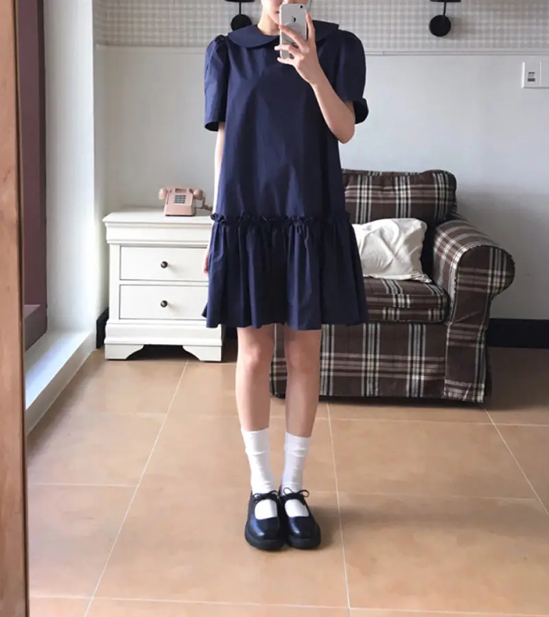 한국식 시크한 감성 데일리 원피스 상세 이미지 19