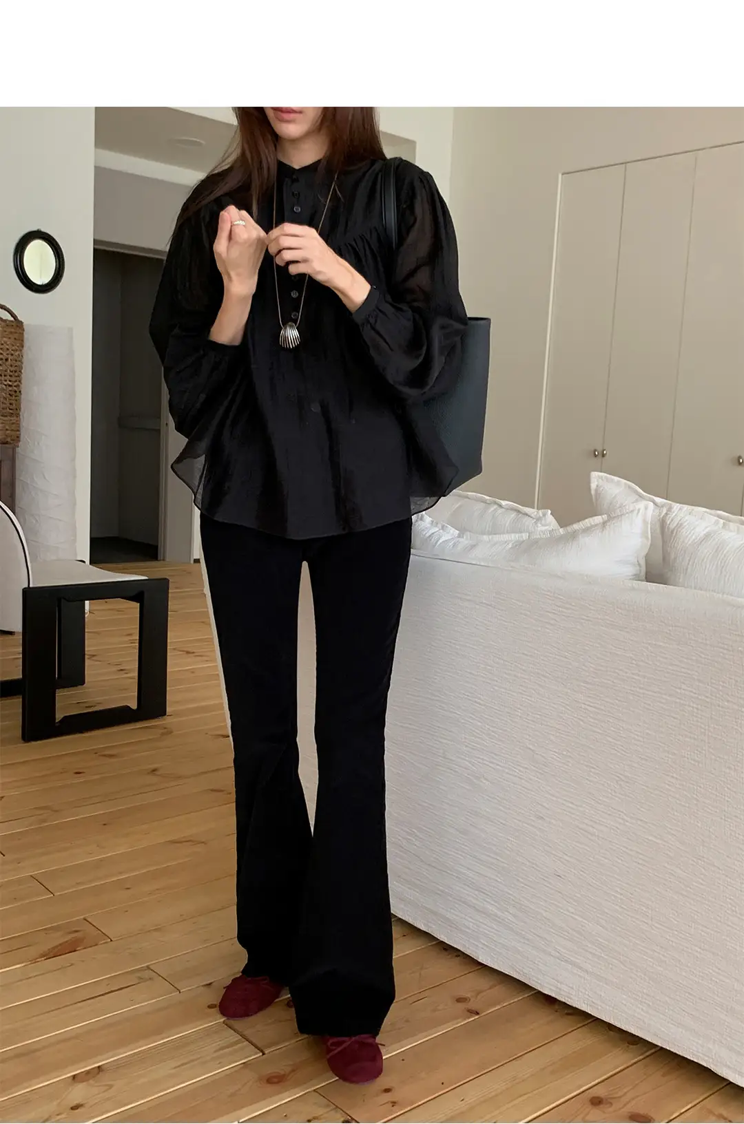 한국식 스타일 루즈핏 셔츠 상세 이미지 19