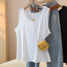 批发实拍~柔软<b class='q'>莫代尔</b><b class='q'>吊带</b>背心女黑色修身内搭春夏外穿百搭大码打底衫