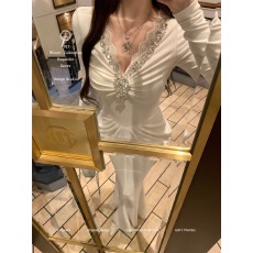 批发Catyears猫年【12.19满减+新品95折】娇贵姐姐~鱼尾裙V领连衣裙