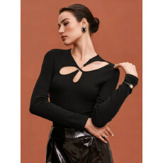 批发<b class='q'>欧美</b>外贸跨境新款镂空设计感辣妹连体衣修身打底衫Y2K长袖<b class='q'>女</b>小衫