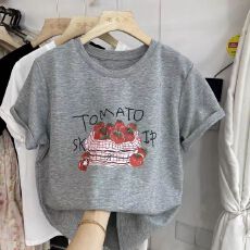 批发<b class='q'>韩国</b>短袖显瘦T恤女装夏季韩版潮学生百搭半袖上衣服