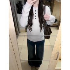 批发【 原版质量 针织毛衣】毛衣女秋冬修身长袖打底衫上衣