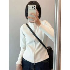 批发【广州面料 原版布料复合底布条纹色】外穿修身打底，S-XL