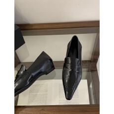 批发2026新款<b class='q'>春</b>季韩式方头内增高浅口单鞋金属扣通勤英伦风小皮鞋女