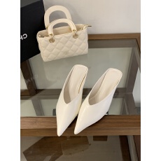 2026新款凉鞋女单鞋半拖粗跟气质法式小方头时尚舒适通勤女鞋