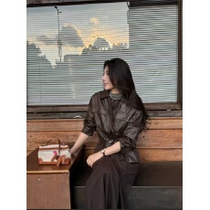 批发宋佳同款688SY<b class='q'>海宁</b><b class='q'>皮衣</b>女短款皮夹克修身显瘦气质<b class='q'>皮衣</b>外套女，