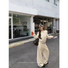 批发自由随性版型绝绝子BABY 加绒卫衣<b class='q'>套装</b>，