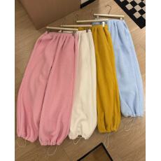 批发韩系宽松摇粒绒加厚长裤<b class='q'>女</b>士秋冬阔腿卫裤慵懒风<b class='q'>休闲裤</b>