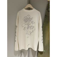 批发春款新品十字架印花长袖<b class='q'>体恤</b>女ins超火宽松百搭设计感打底上衣潮